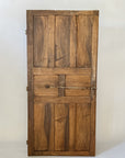Antique Wooden Interior Door circa 19th Century, Spain