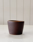 Espresso Cup with Raw Rim | Cocoa