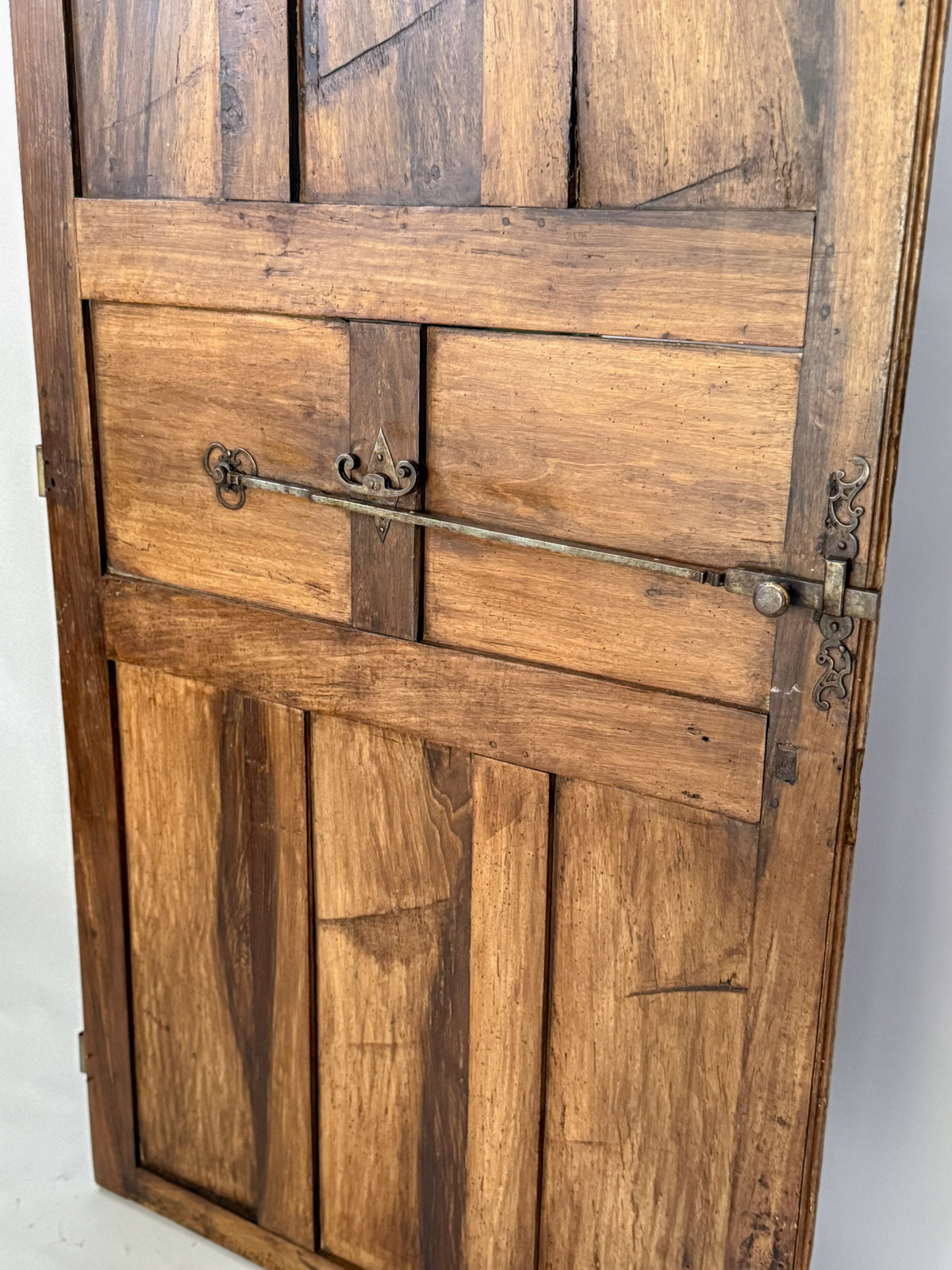 Antique Wooden Interior Door circa 19th Century, Spain
