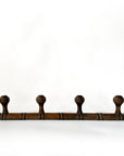 French 4 Peg Coat Rack