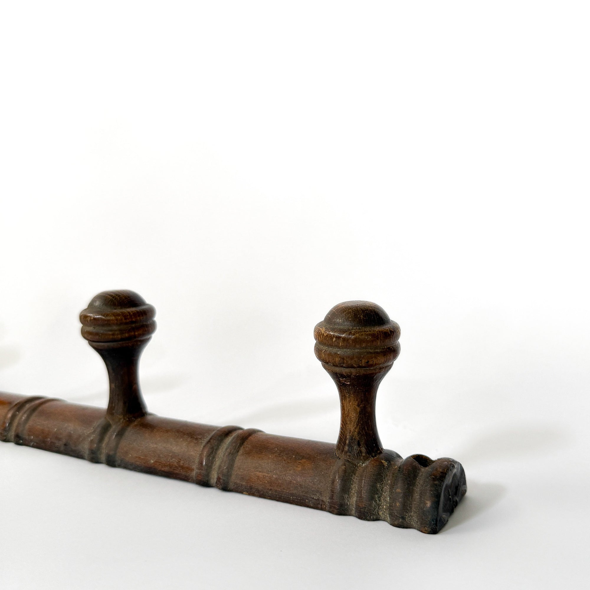 French 4 Peg Coat Rack