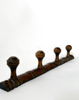French 4 Peg Coat Rack