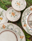 Hand-painted Petite Italian Plate | Vintage Garden