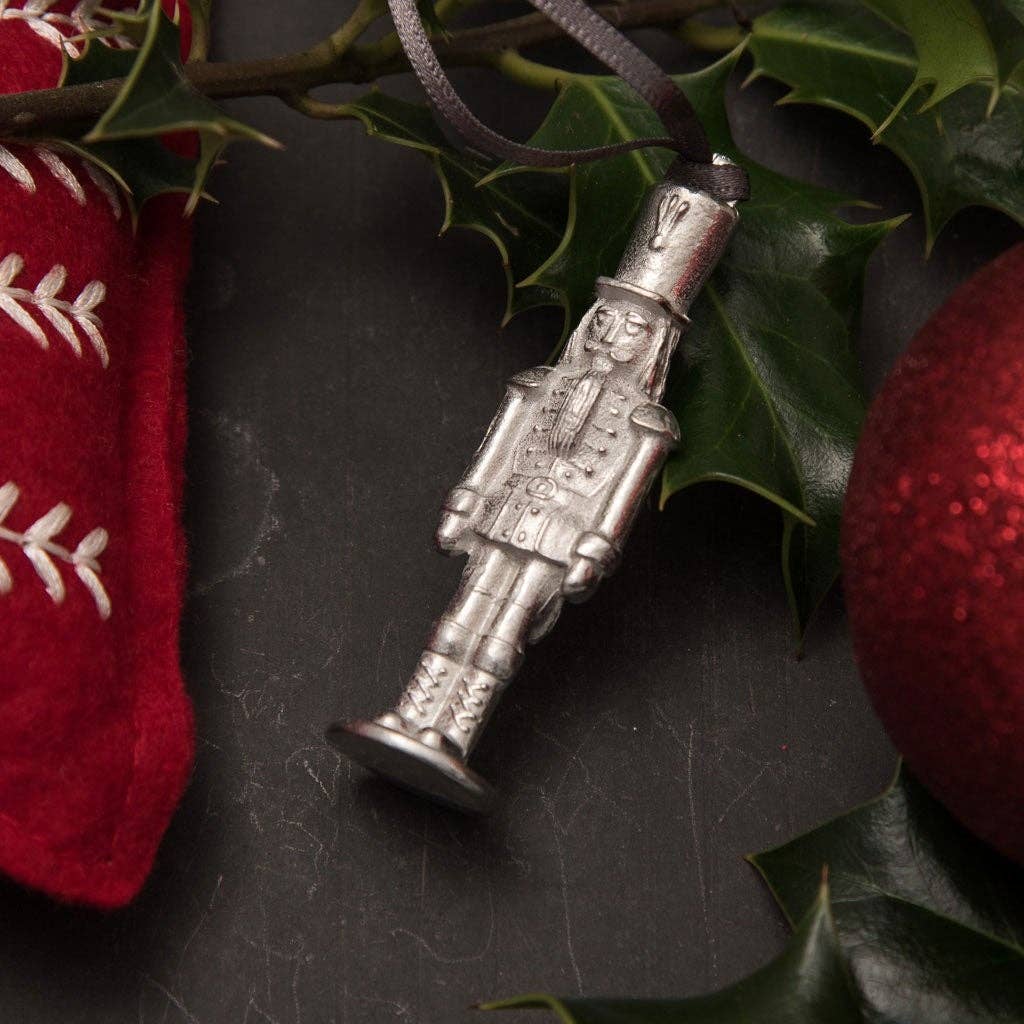 English Pewter Petite Ornament | Nutcracker