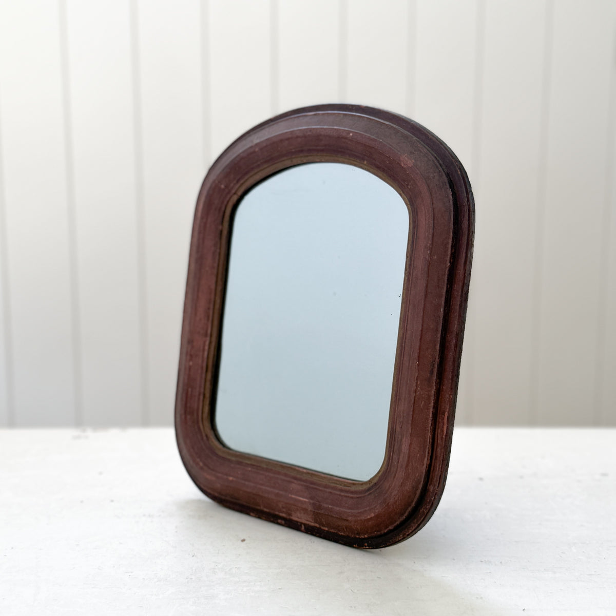 Antique 19th Century Arched Cushion Mirror | No.31