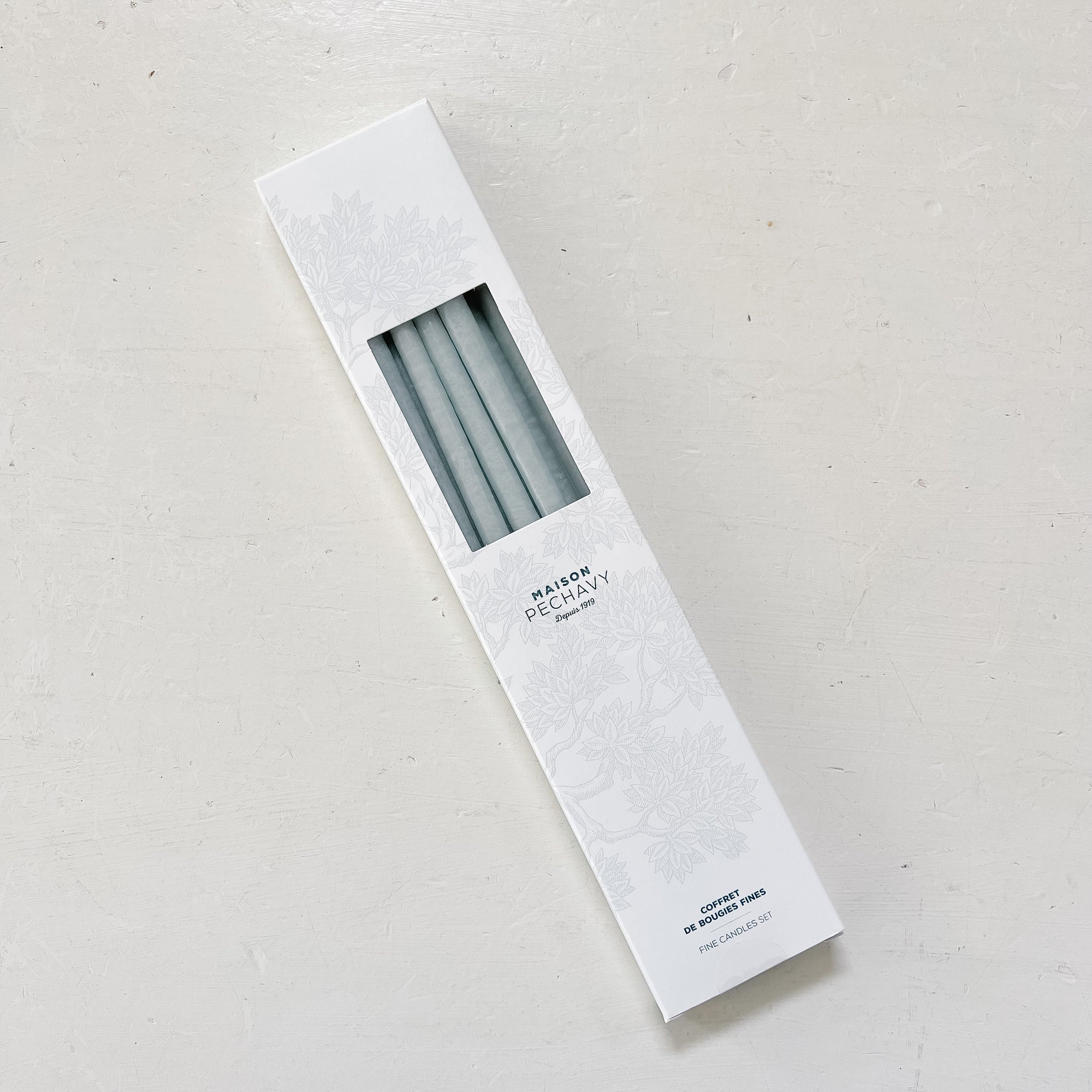 Celadon | Set of 10 Slender French Tapers