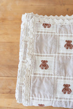 Load image into Gallery viewer, Crochet Patchwork Teddy Blanket
