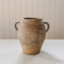 Load image into Gallery viewer, Vintage Large French Stoneware Confit Jar with Handles | No. 243
