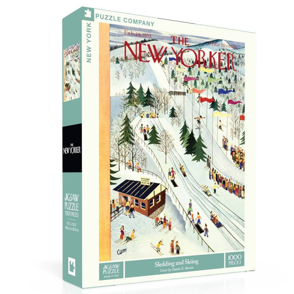 Jigsaw Puzzle | Sledding and Skiing