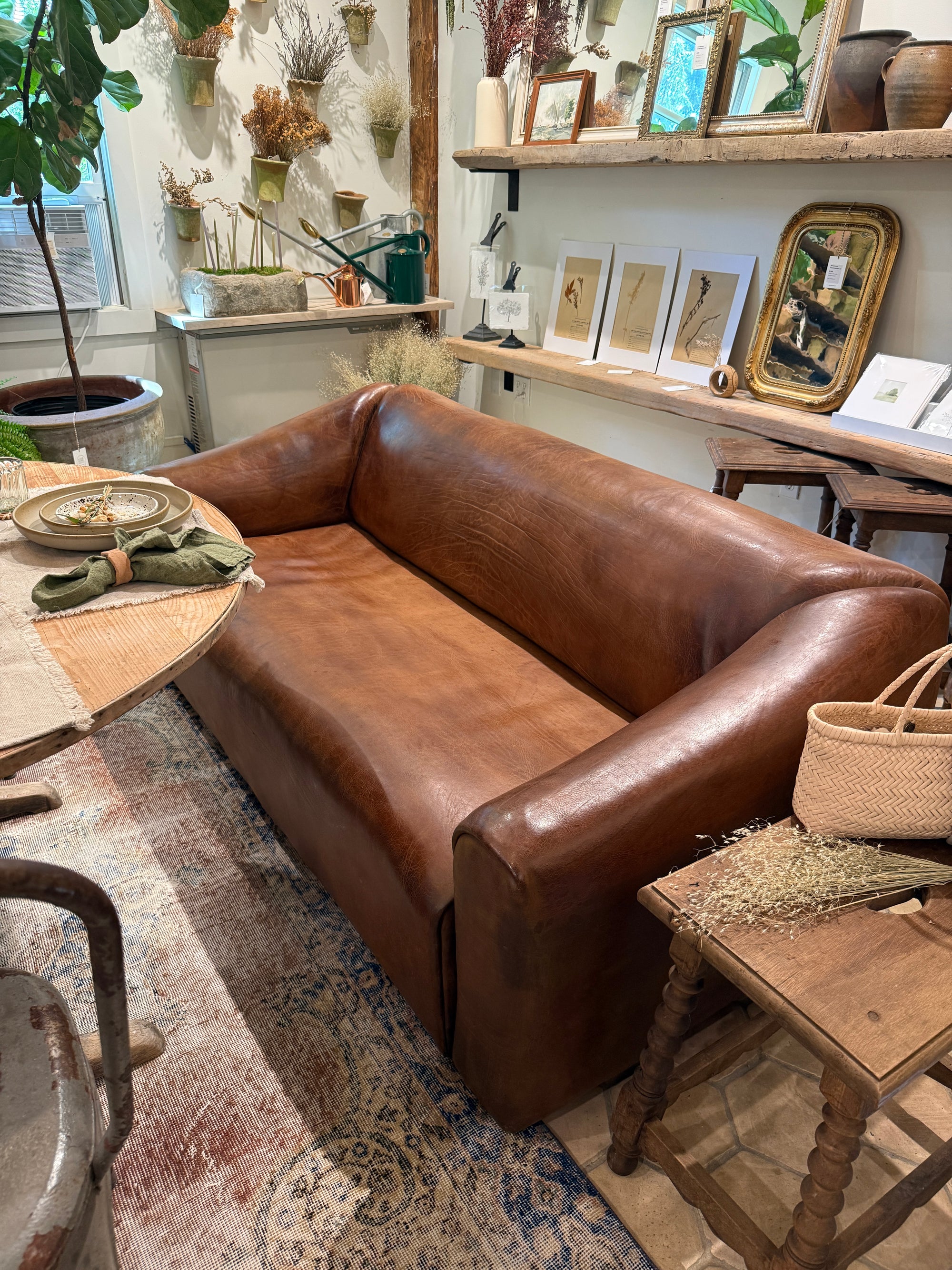 Buffalo Leather 3-Seater Sofa by de Sede DS-47 | Switzerland, circa 1970s