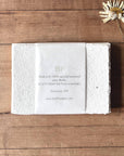 Handmade Deckled 'Thank You' Notecards with Envelopes | Set of 6