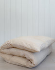 Canapé Bed Roll | Nude Ticking Stripe