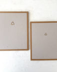 Pair of Framed Pressed Flower Papiers | circa France, 1948 & 1968
