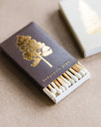 Lodgepole Pine Tree | Brown + Gold Matchbook