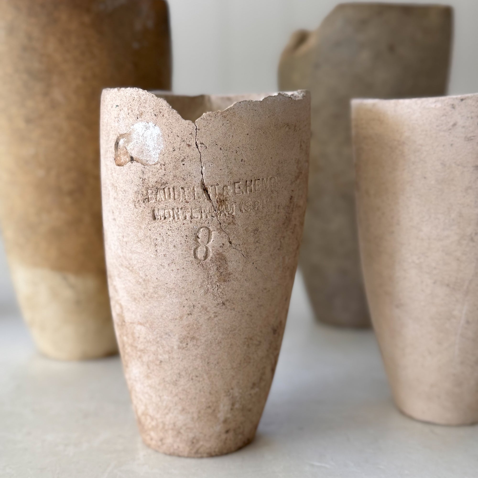 French Foundry Crucibles | Early 20th Century