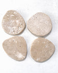 Travertine Coasters | Set of 4