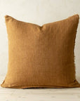 Lina Linen Pillow | Turmeric