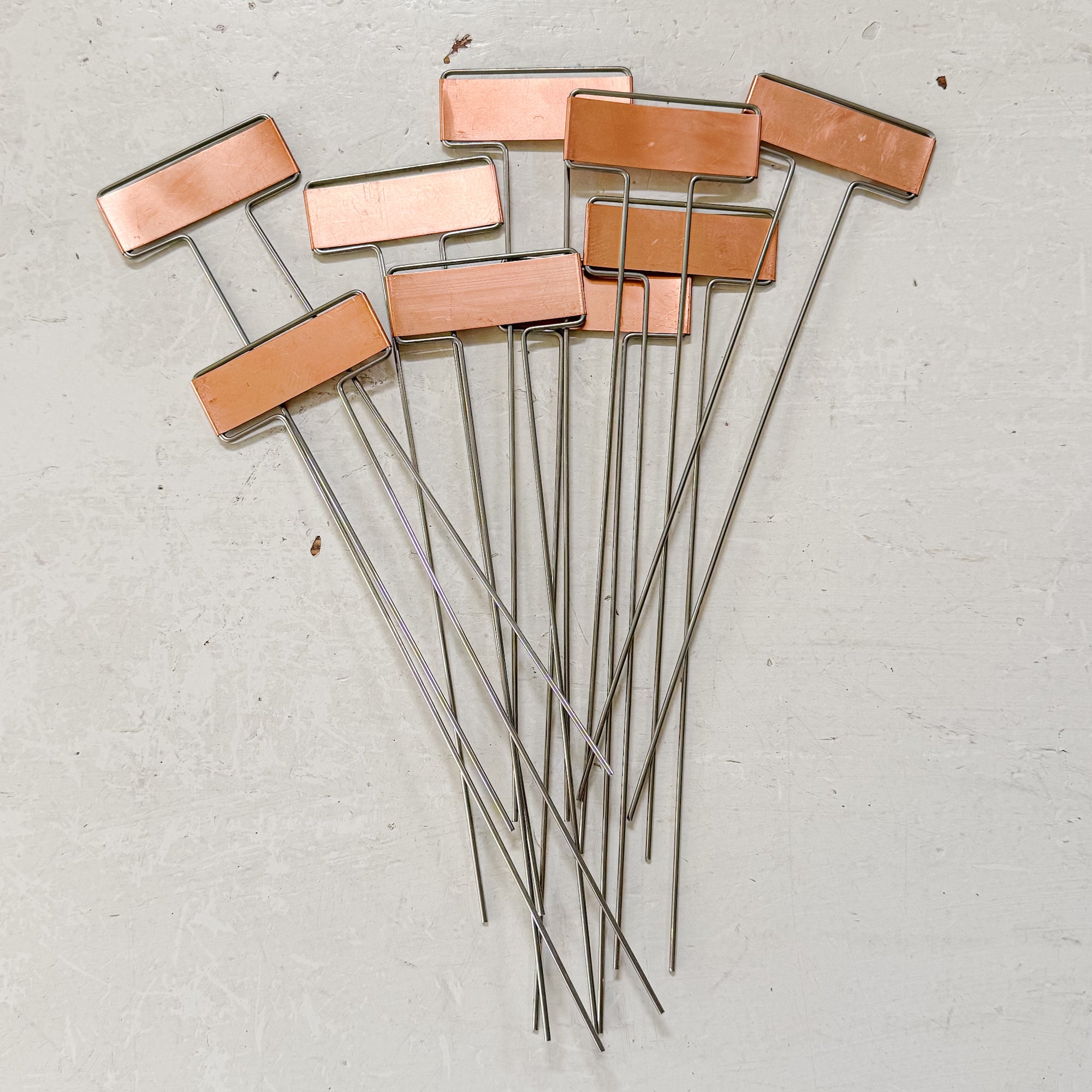 Copper Garden Markers