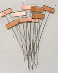Copper Garden Markers