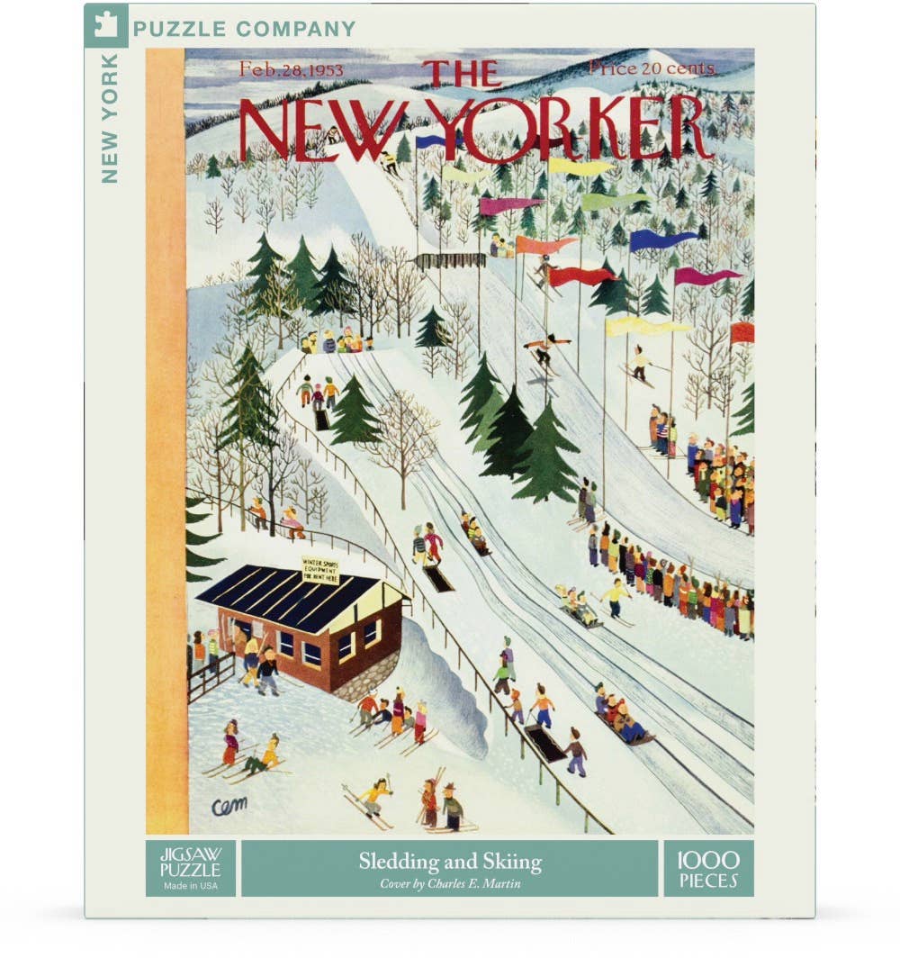 Jigsaw Puzzle | Sledding and Skiing