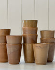 Individual French Ceramic Tumblers