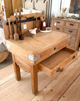 Freestanding Kitchen Butcher Block | France, 20th Century