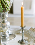 Italian Pewter Candlesticks