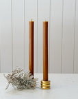 12" Beeswax Columnar Taper Candle Collection