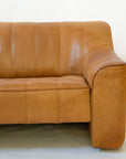 Buffalo Leather 2-Seater Sofa DS-44 by de Sede | Switzerland, circa 1970s