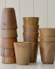 Individual French Ceramic Tumblers