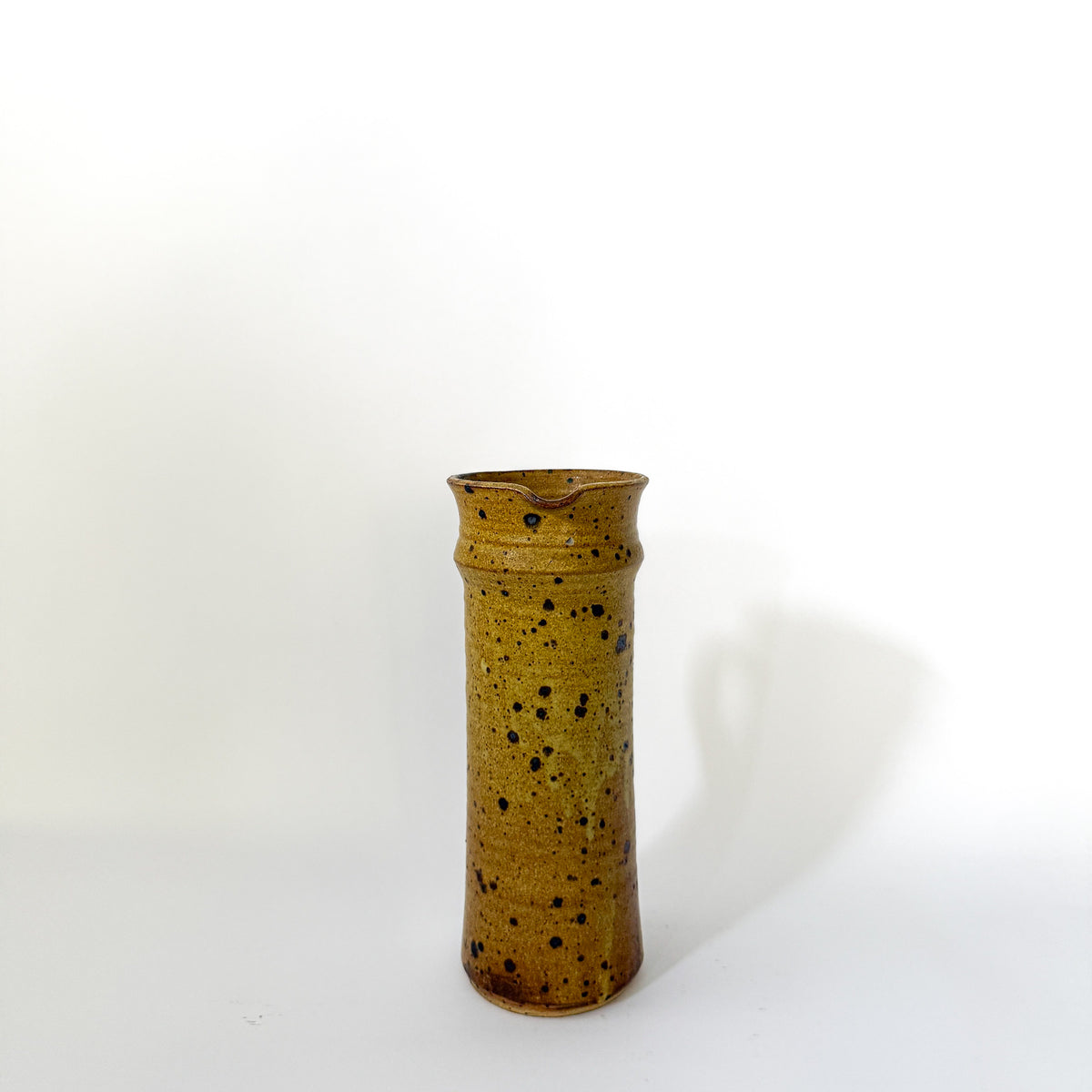 Freckled Ochre Stoneware Pitcher | No. 76