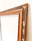 Reclaimed Wooden Square Frame | Architectural Salvage Wall Art