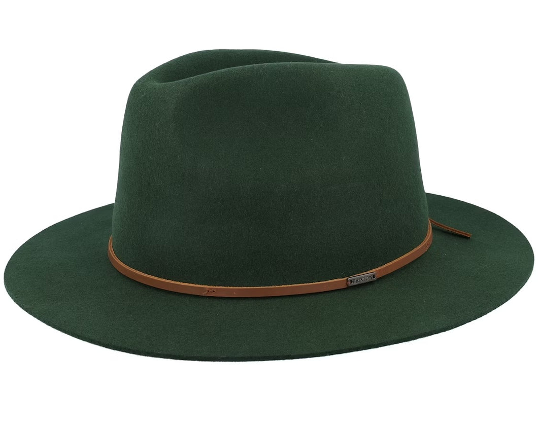 Wesley Fedora Hat | Moss