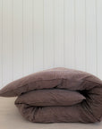Canapé Bed Roll | Chocolate Heritage Stripe