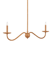 Load image into Gallery viewer, Saxon Linear Chandelier | Rattan
