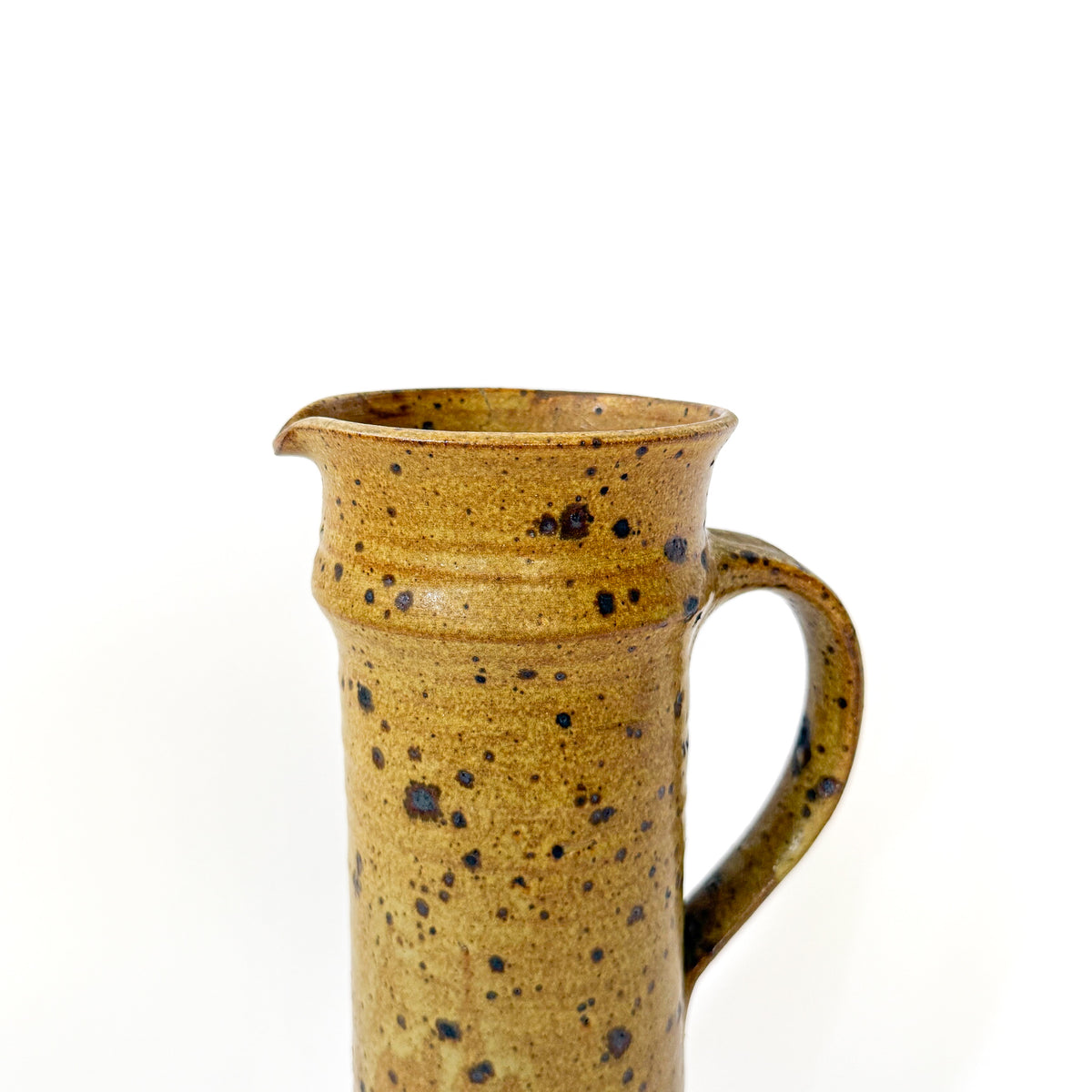 Freckled Ochre Stoneware Pitcher | No. 76
