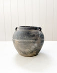 Washed Black Ceramic Vessel | X Small