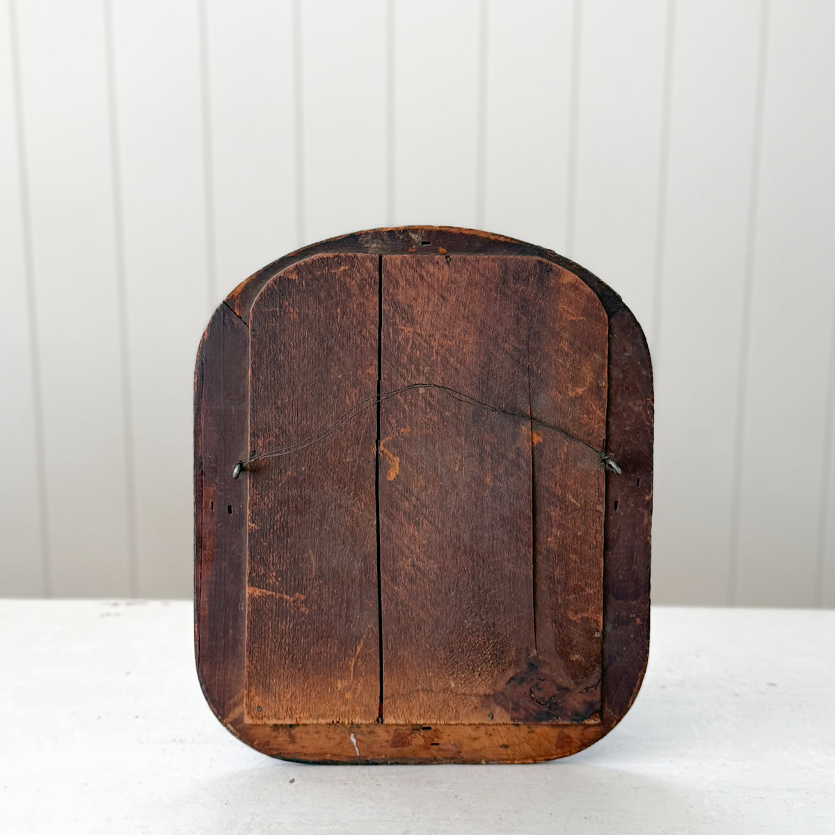 Antique 19th Century Arched Cushion Mirror | No.31