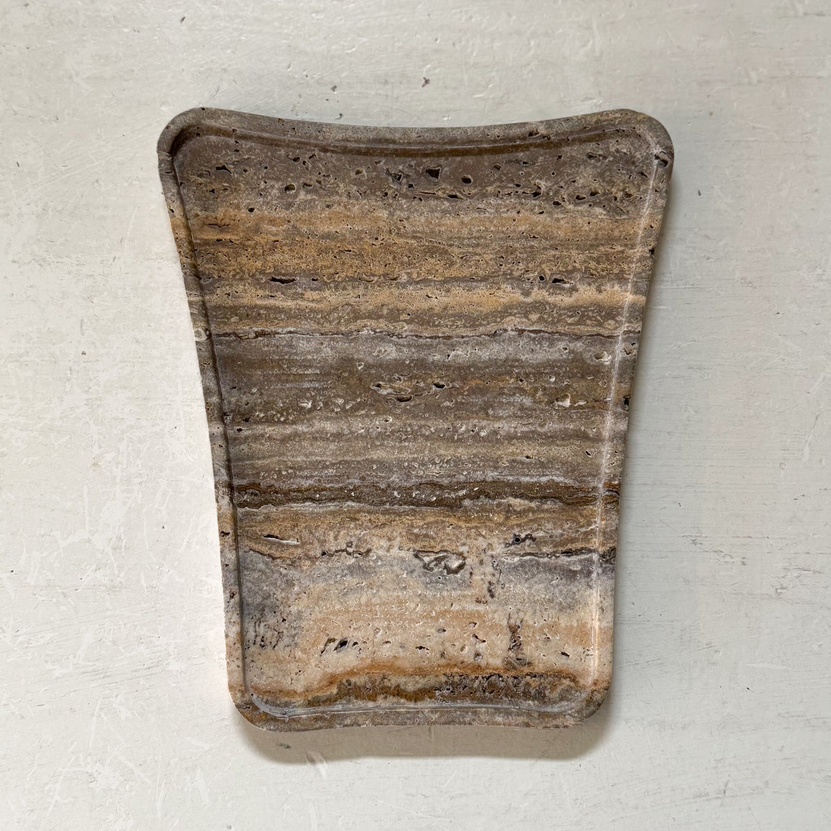 Florence Marble Tray | Cappucino