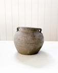 Washed Black Ceramic Vessel | Small