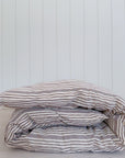 Canapé Bed Roll | Almond Cafe Stripe