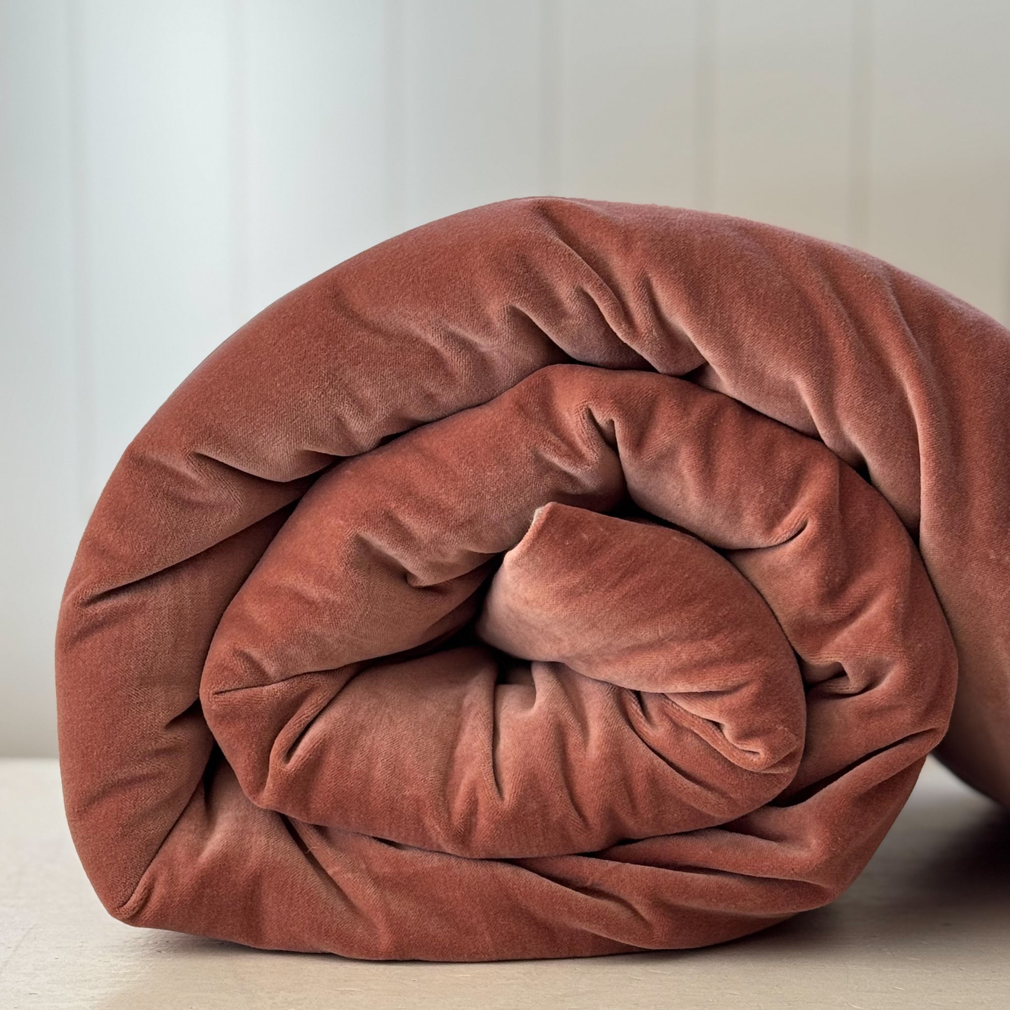 French Velvet Bed Roll