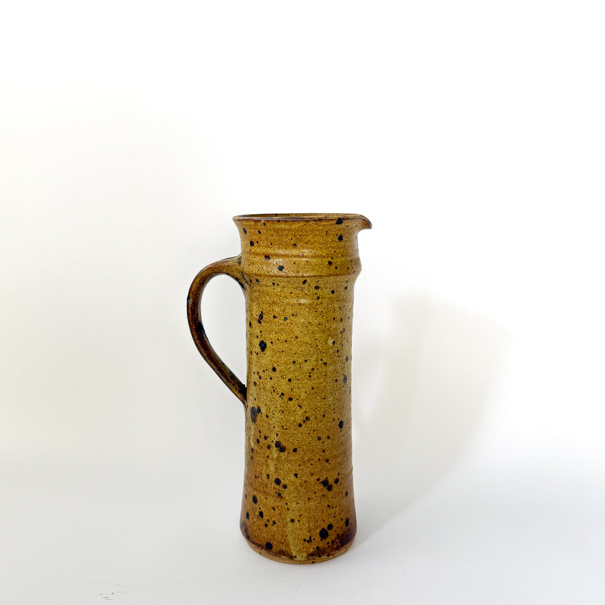 Freckled Ochre Stoneware Pitcher | No. 76