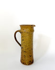 Freckled Ochre Stoneware Pitcher | No. 76