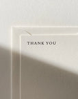 Thank You, Notecard Set of 6 | Premium Heavyweight Cardstock