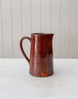 French Glazed Pitcher with Handle