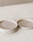 Minimal Coaster Dish | Raw Stoneware