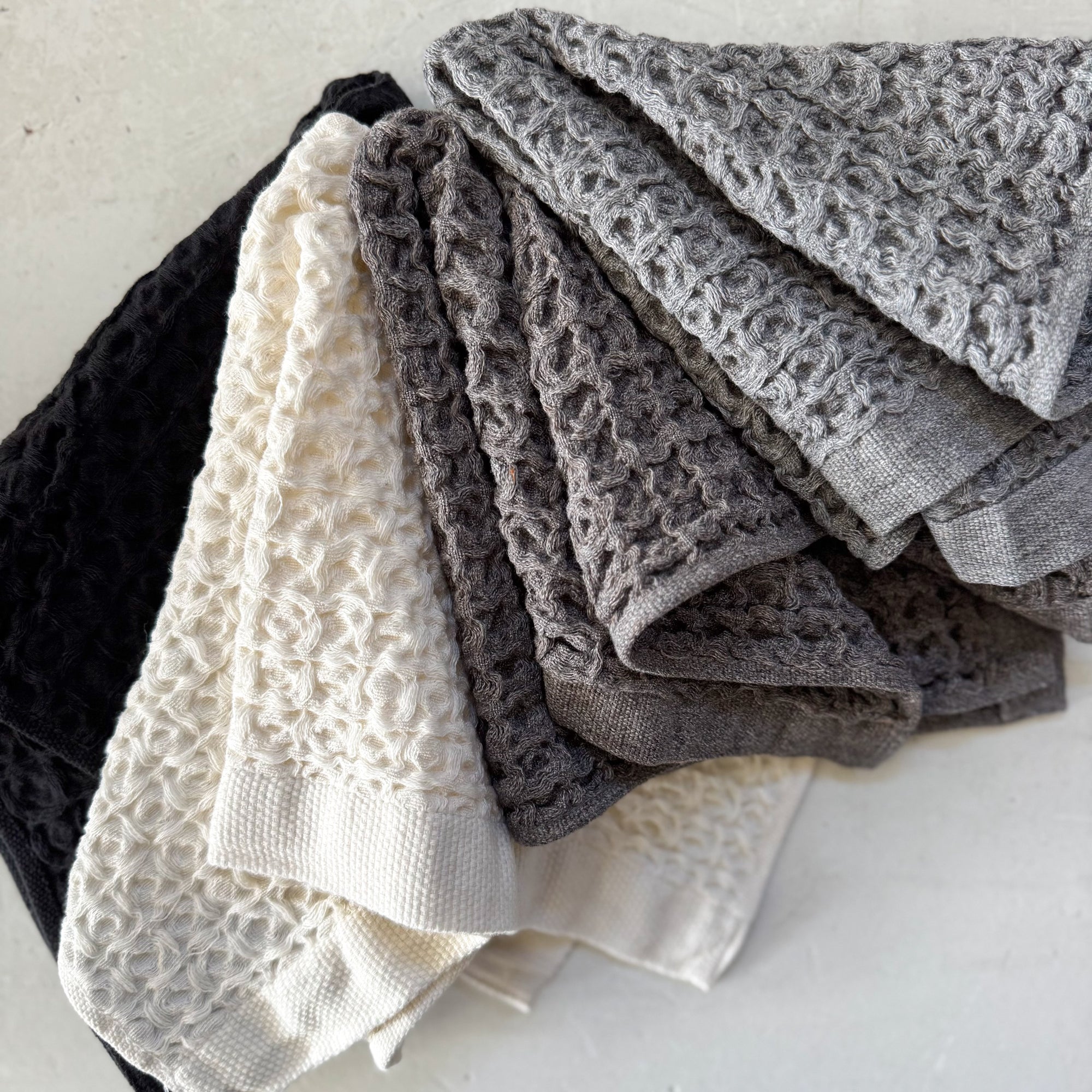 Lattice Waffle Bath + Kitchen Towels