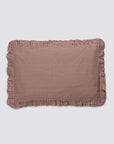 Children's Ruffle Pillowcase | Sugarplum Check