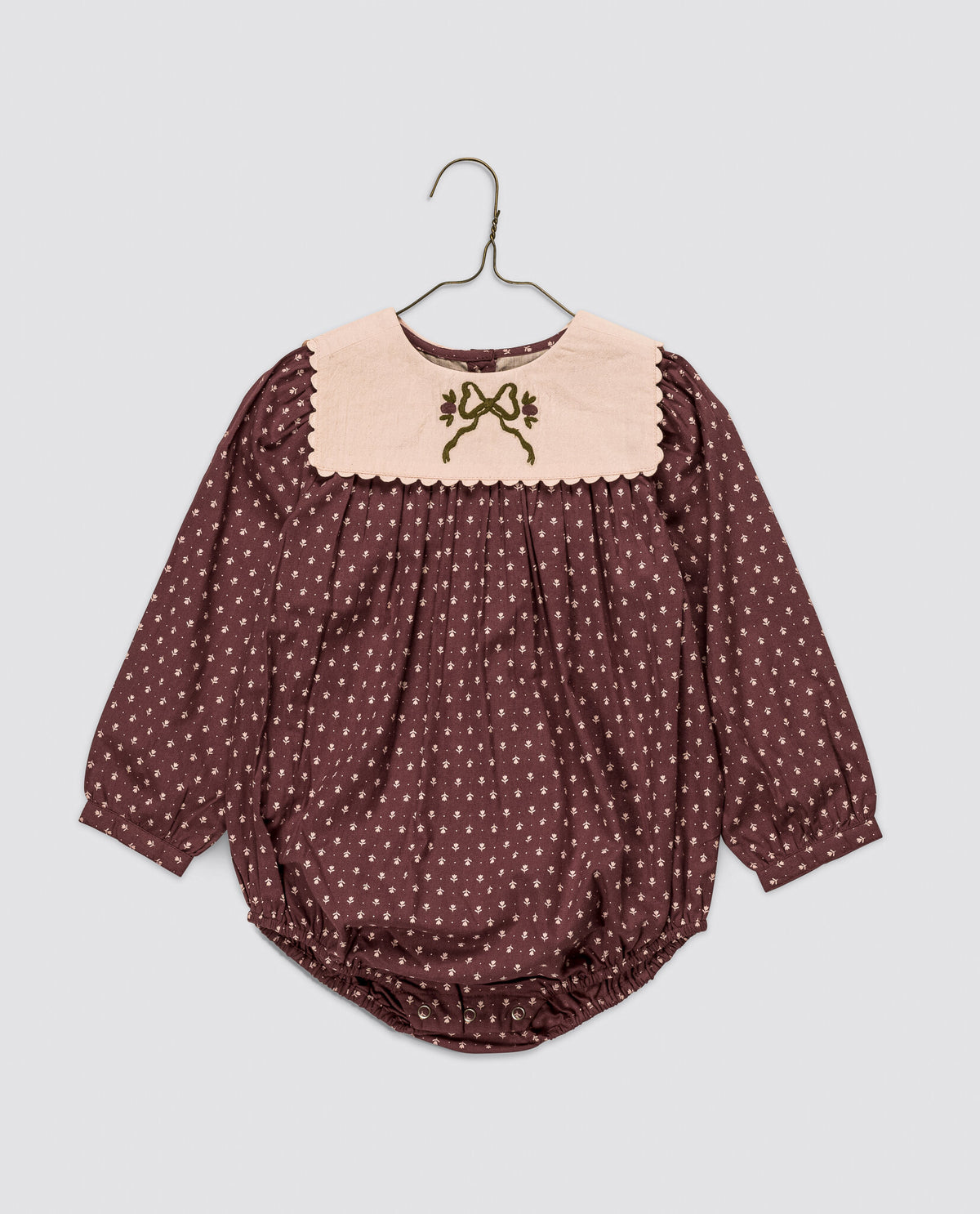 Emille Sugarplum Floral Romper